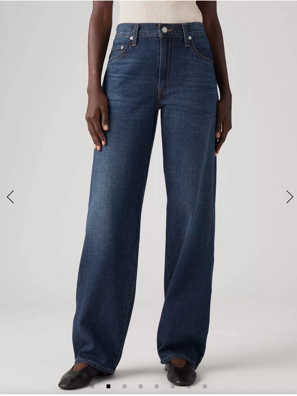Levi’s Baggy Dad Lightweight Jeans in Dark Blue
